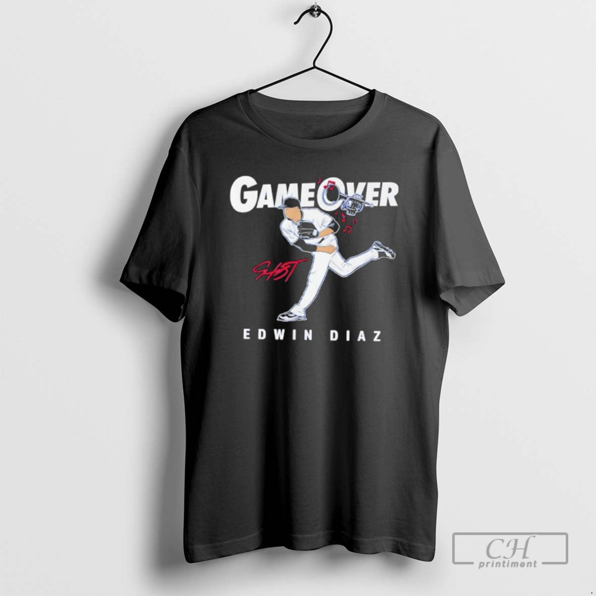 Premium Los Angeles Dodgers Edwin Diaz Game Over Signature Shirt Sweater