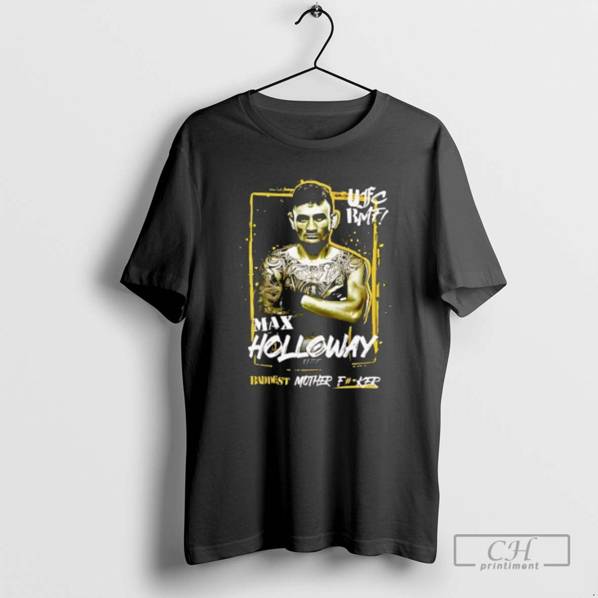 Premium Max Holloway Ufc 300 Bmf Championship Shirt Sweater
