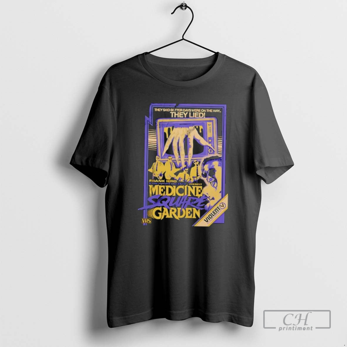 Premium Medicine Square Garden Frank Iero And The Future Violents Retro Shirt Sweater