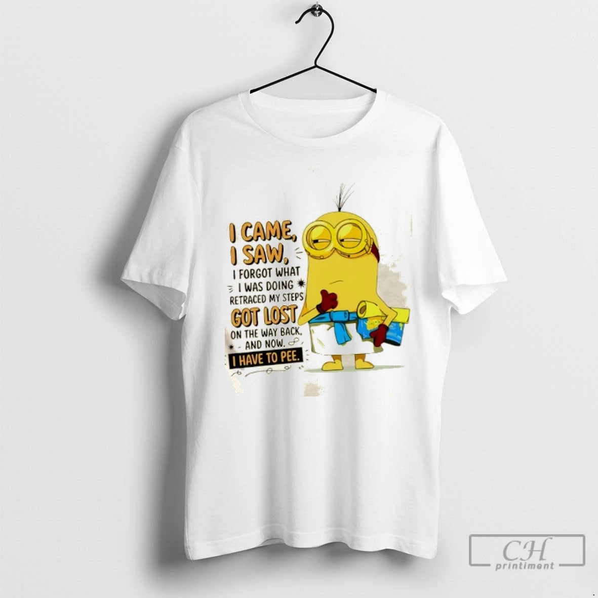 Premium Minions I Came I Saw I Forgot What I Was Doing Retraced My Steps