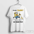 Premium Minions Banana Im Not Elumsy I Just Have The Skill To Trip Over My