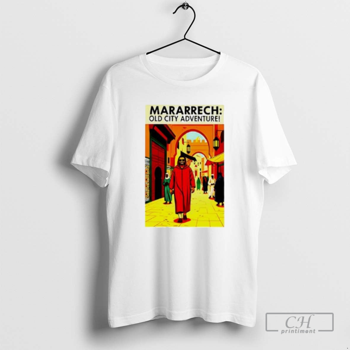 Premium Moroccan Life Style In Street Of Old Marrakech City Shirt Sweater