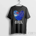 New York City Sports Rangers X Yankees My Dna Fingerprint Heart