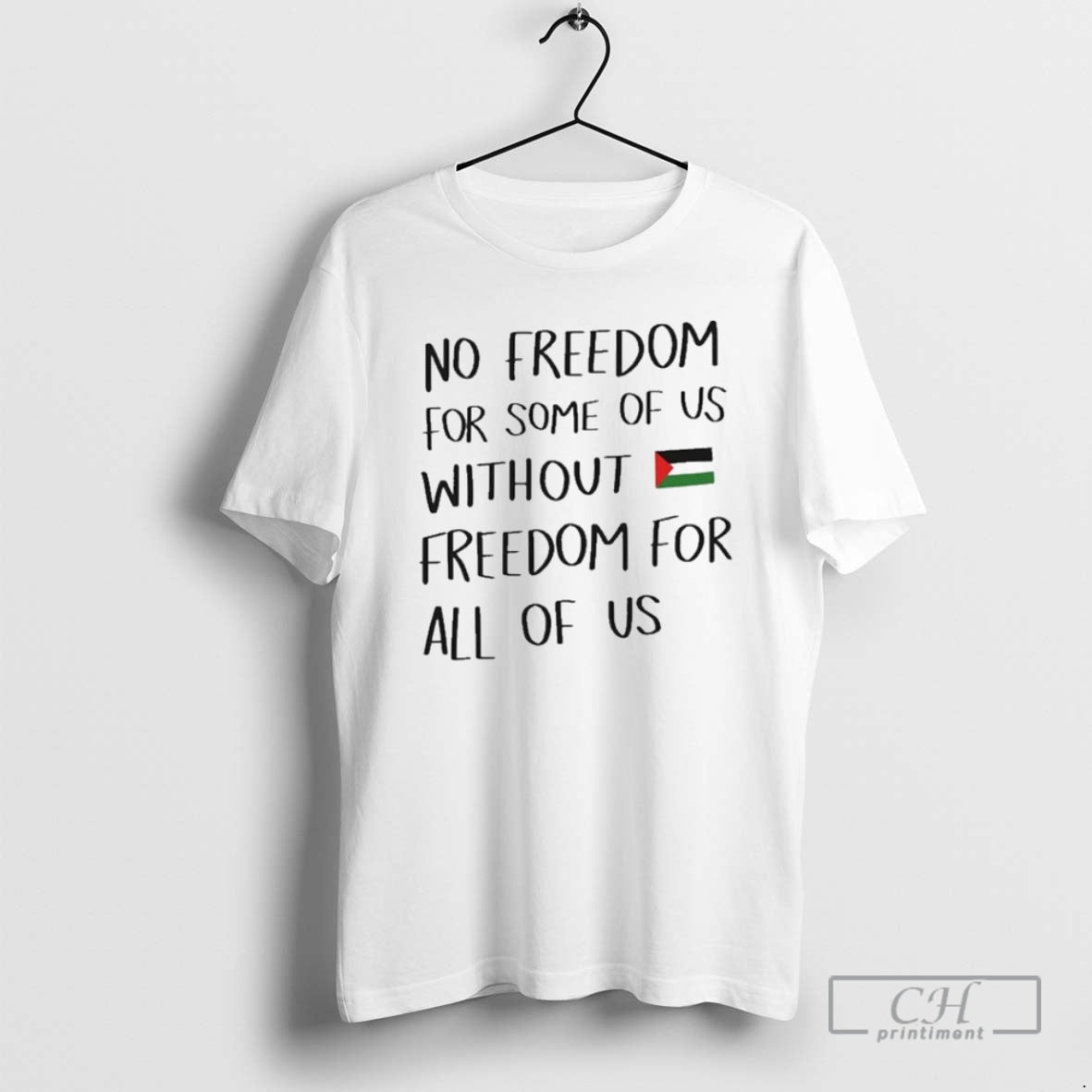 Premium No Freedom For Some Of Us Without Freedom For All Of Us Flag