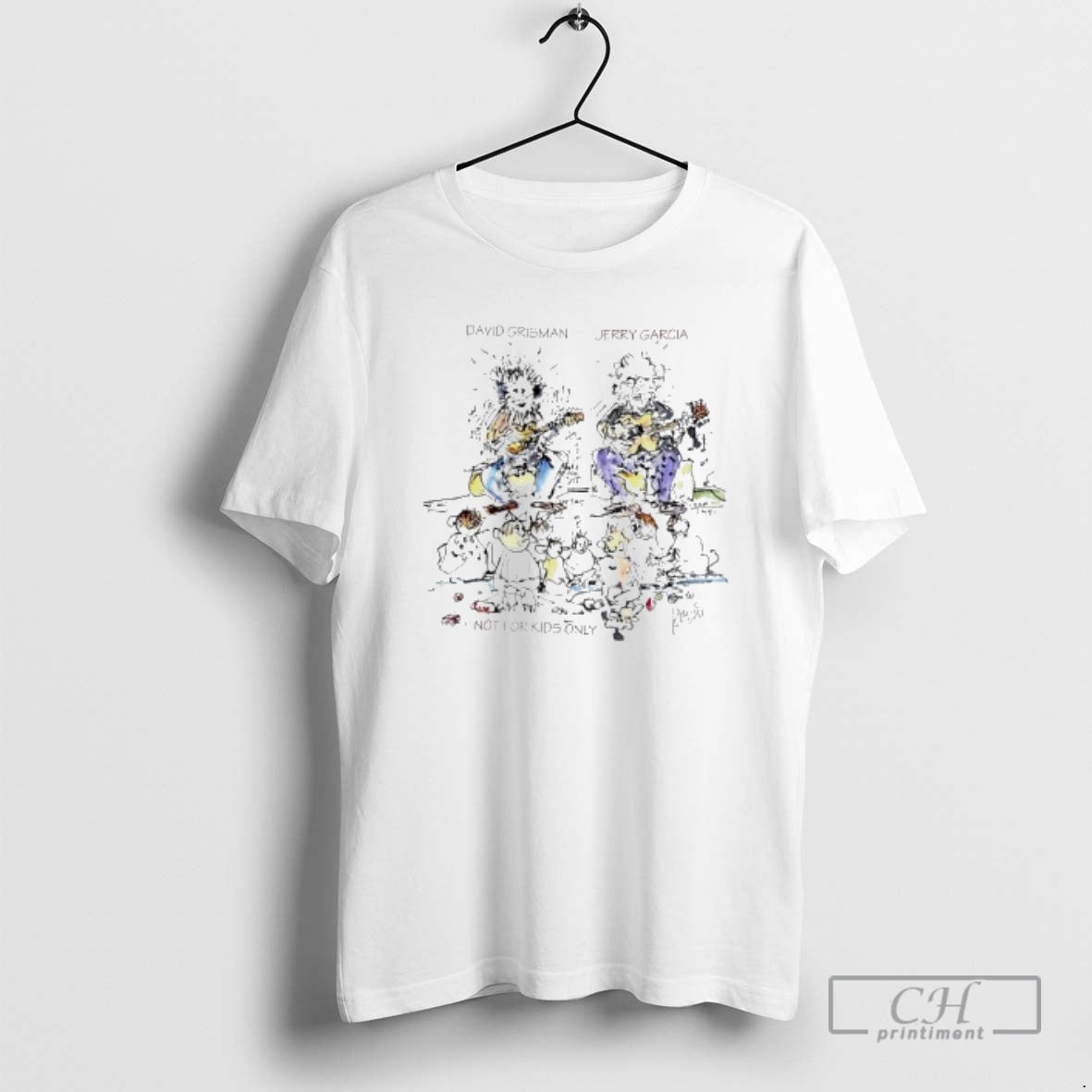 Premium Not For Kids Only By David Grisman And Jerry Garcia Graphic Shirt Sweater