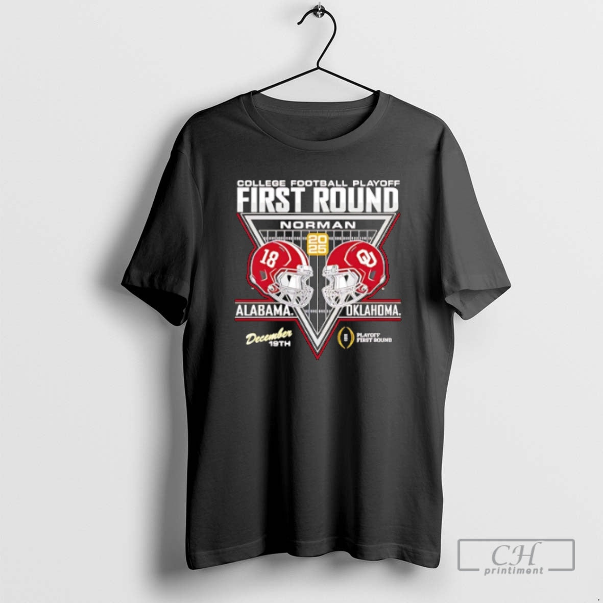 Premium Oklahoma Sooners Vs Alabama 2025 College Football Playoff Bound First Round Shirt Sweater