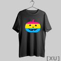 Premium Pansexual Pride Flag Pumpkin Face Jack O Lantern Halloween Pansexual T Shirts