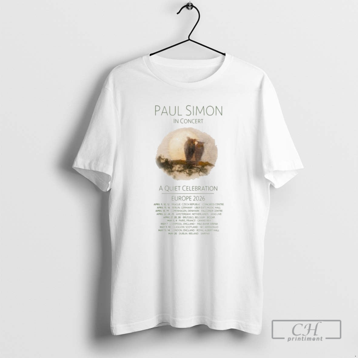Premium Paul Simon A Quiet Celebration Europe 2026 Tour Shirt Sweater