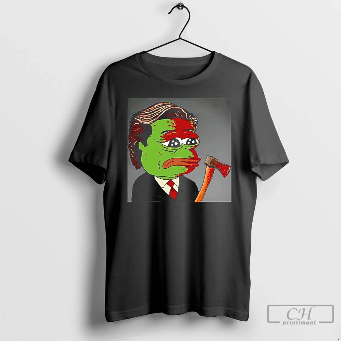 Pepe Frog Patrick Bateman