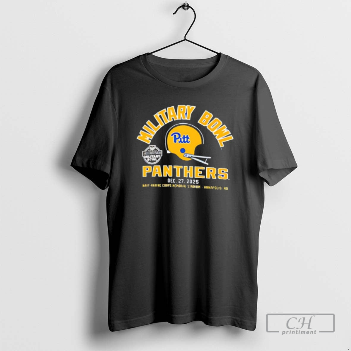 Premium Pittsburgh Pitt Football 2025 Military Bowl Pirates Shirt Sweater