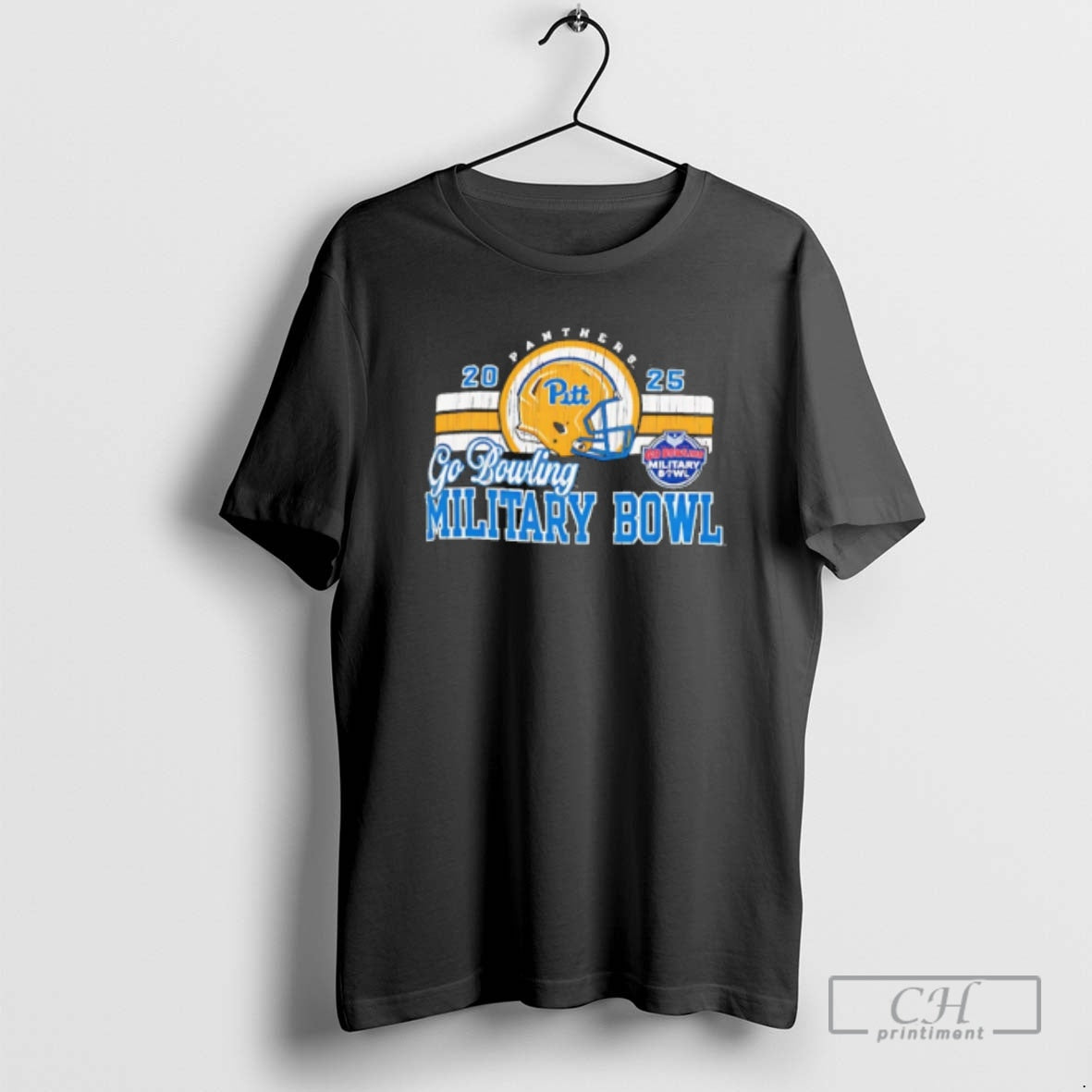 Premium Pittsburgh Pitt Football 2025 Military Bowl Go Bowling Shirt Sweater