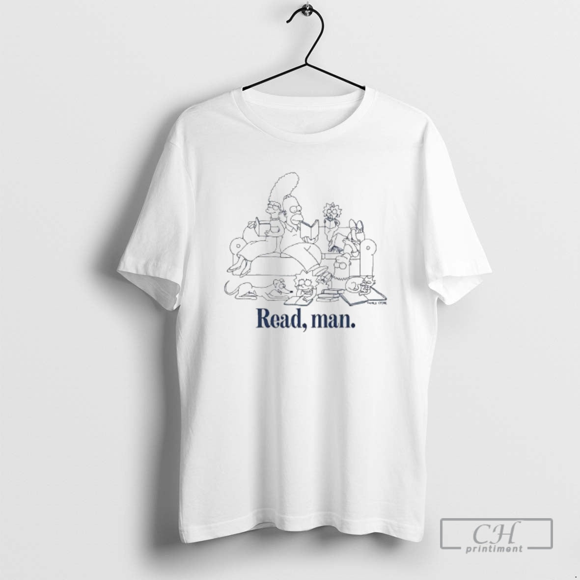Premium Read Man The Simpsons Family Shirt Sweater