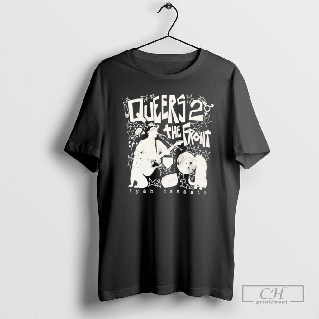 Premium Ryan Cassata Queers To The Front Shirt Sweater