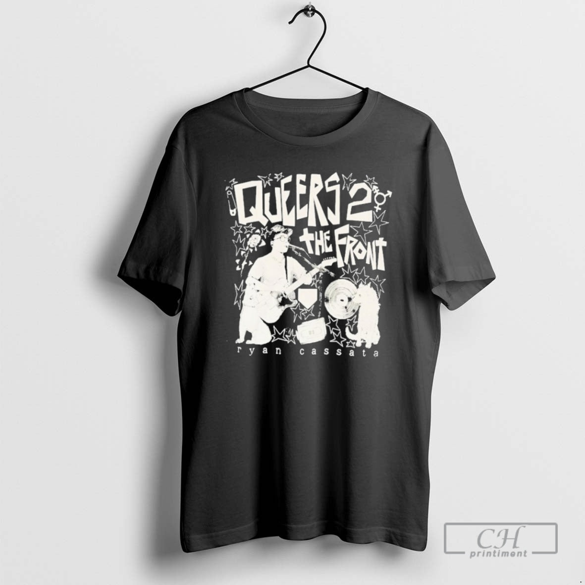 Premium Ryan Cassata Queers To The Front Shirt Sweater