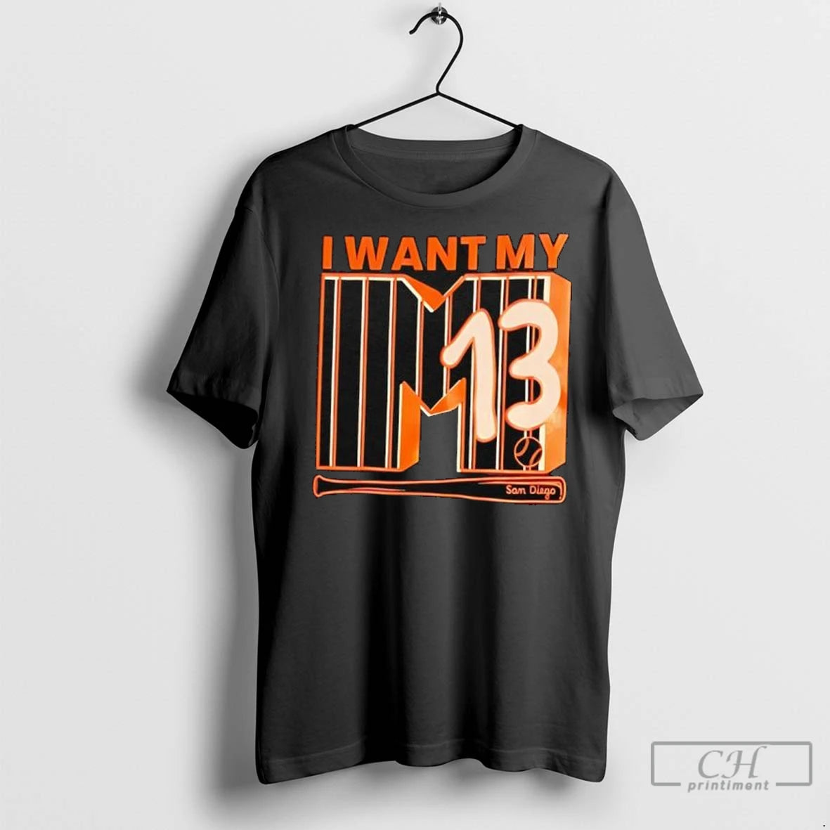 Premium San Diego Padres I Want My M13 Baseball T Shirts