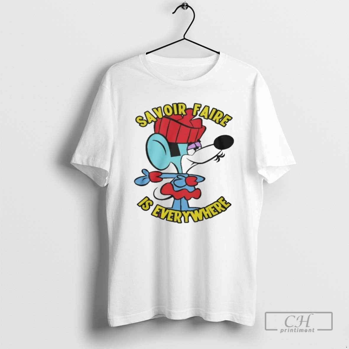 Premium Savoir Faire Is Everywhere Rat Shirt Sweater