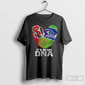 Seattle Sports Redhawks X Seahawks My Dna Fingerprint Heart