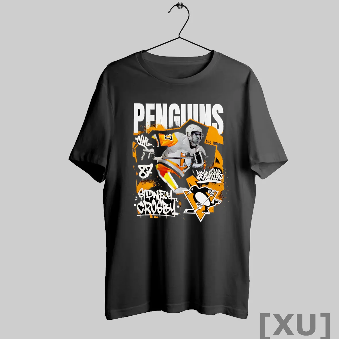 Premium Sidney Crosby Pittsburgh Penguins Reel Graphic T Shirts