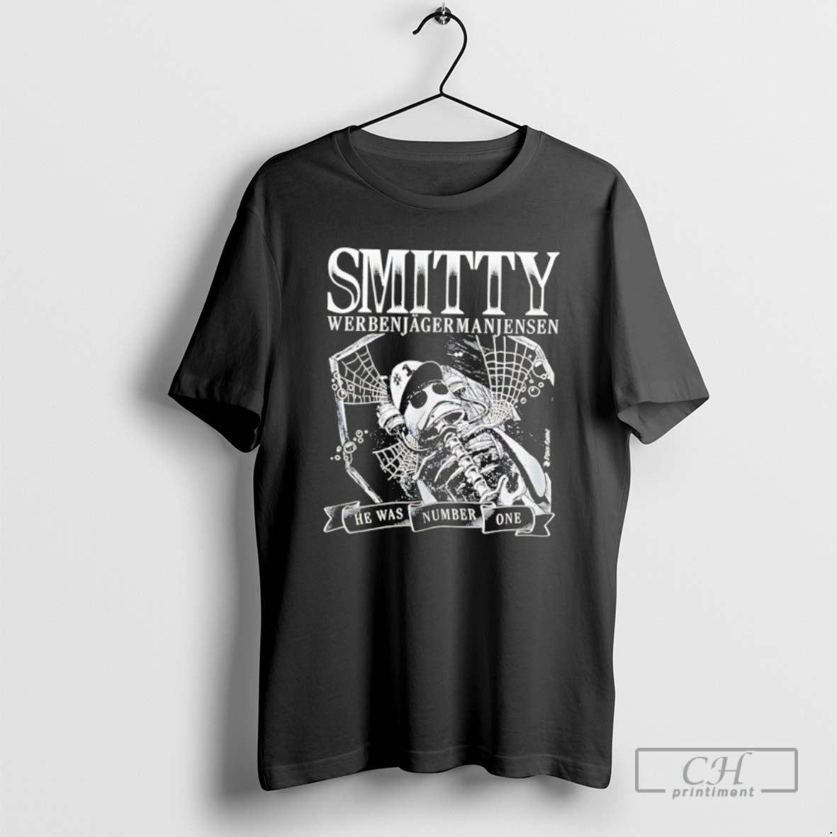 Premium Smitty Werbenjagermanjensen He Was Number One Retro Shirt Sweater