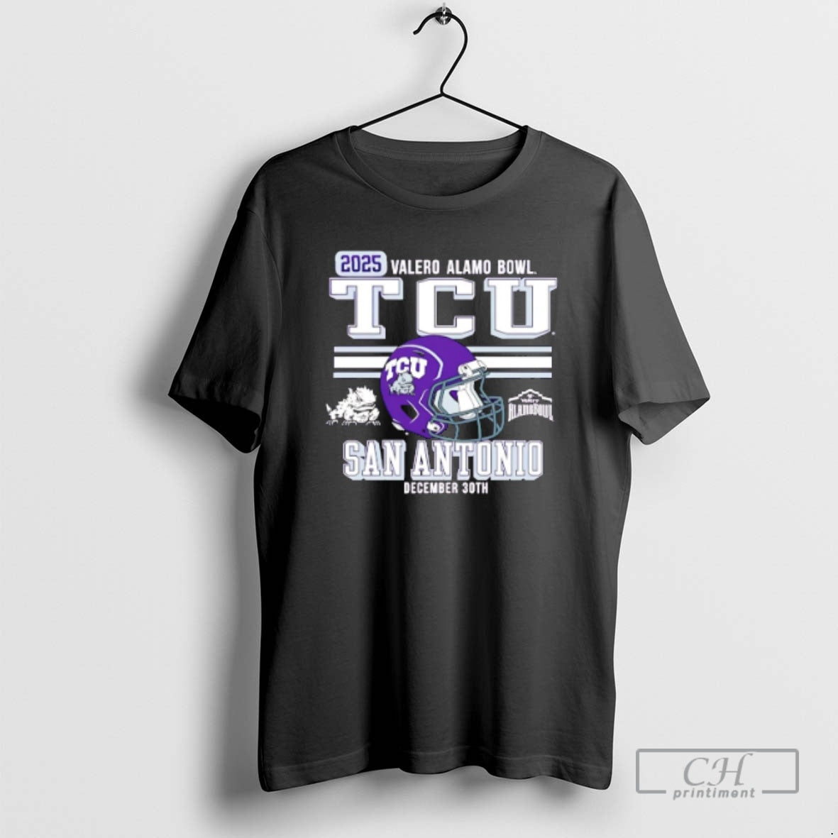 Premium Tcu San Antonio 2025 Alamo Bowl Bound Helmet Shirt Sweater