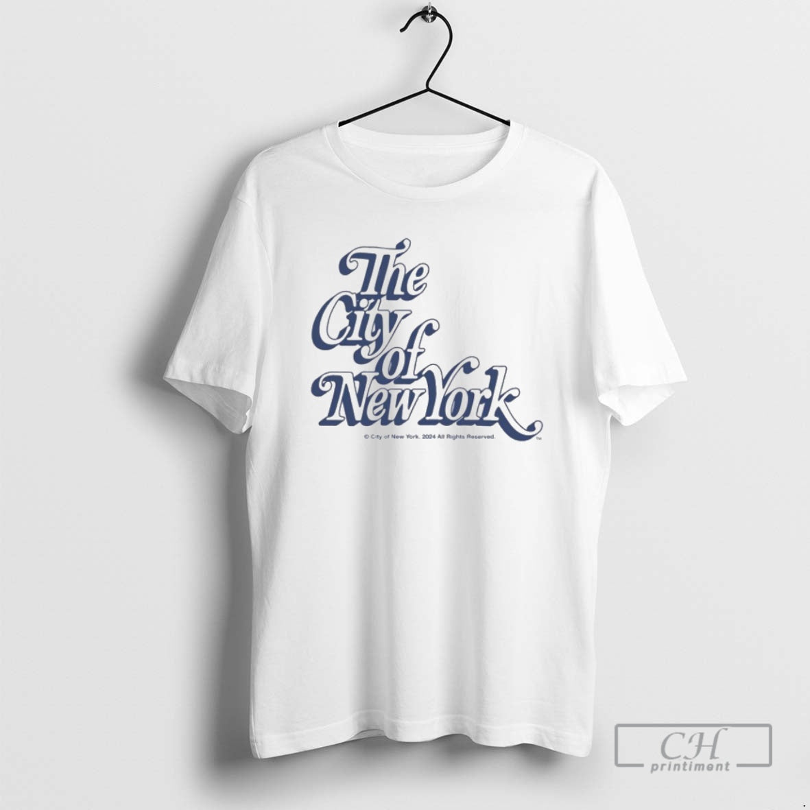 Premium The City Of New York Drop Shadow Only Ny Shirt Sweater
