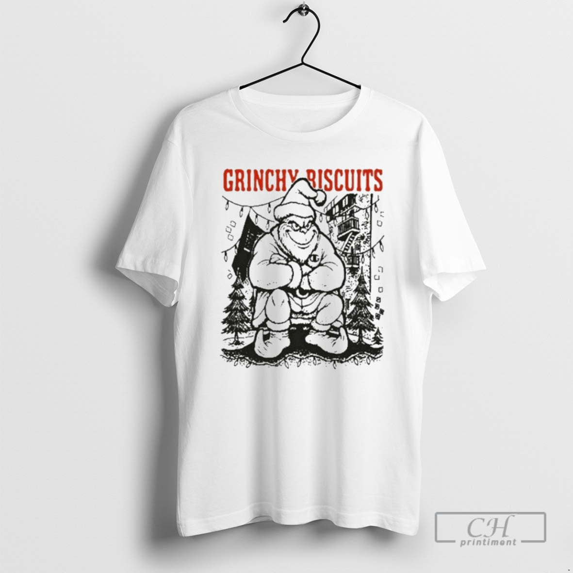 Premium The Grinch Grinchy Riscuits Christmas Shirt Sweater