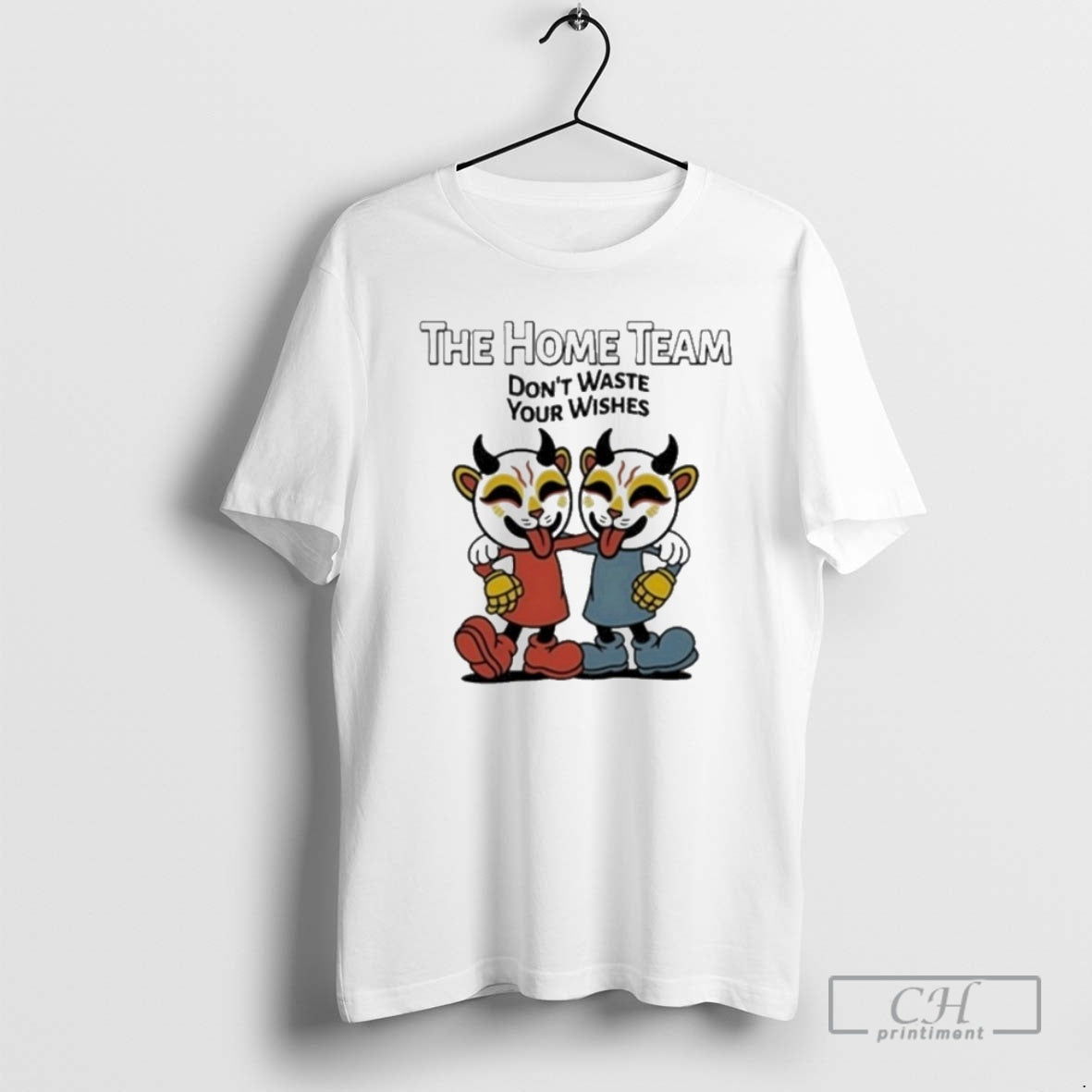 Premium The Home Team Dont Waste Your Wishes Cuphead Shirt Sweater