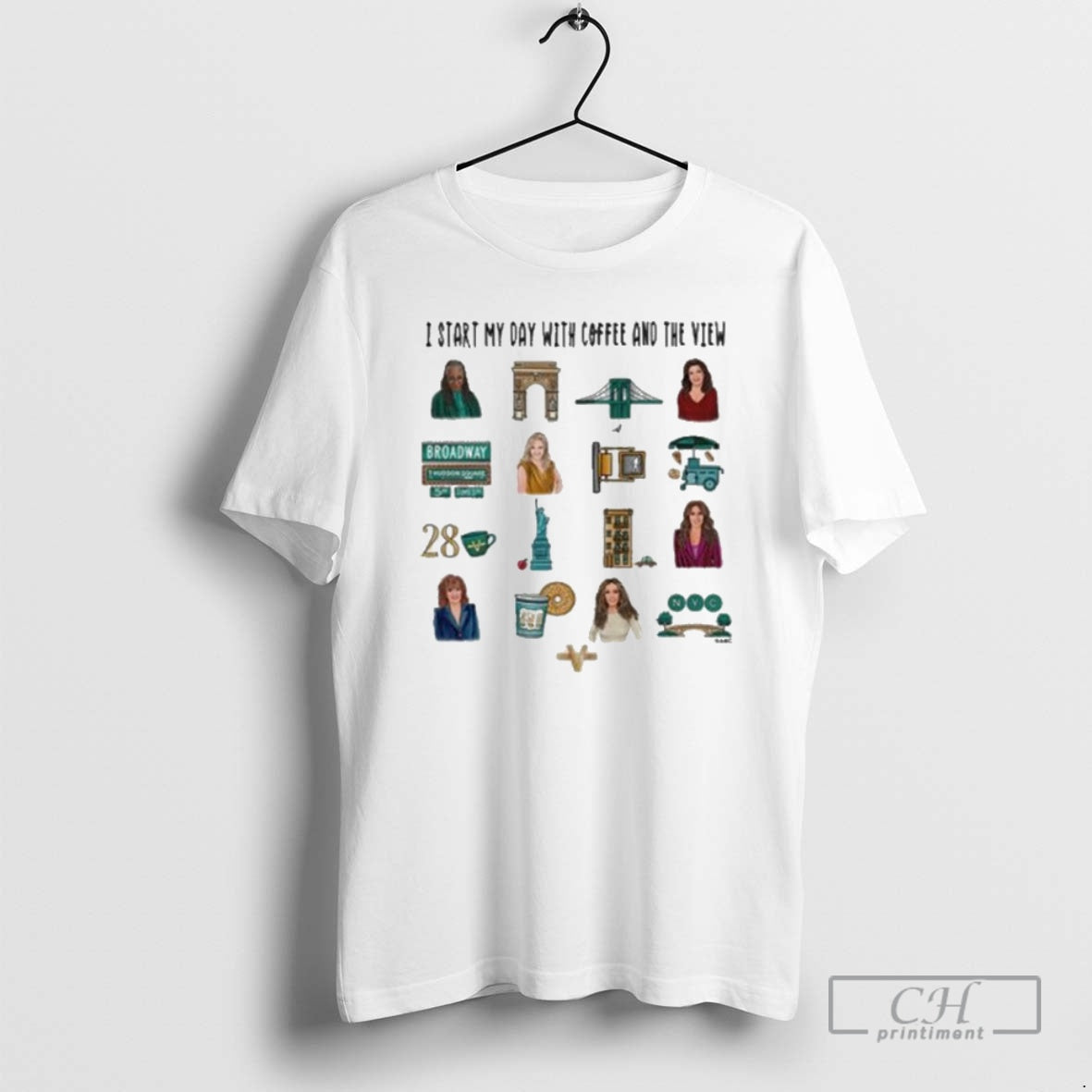 Premium The View I Start My Day With Coffee And The View Shirt Sweater