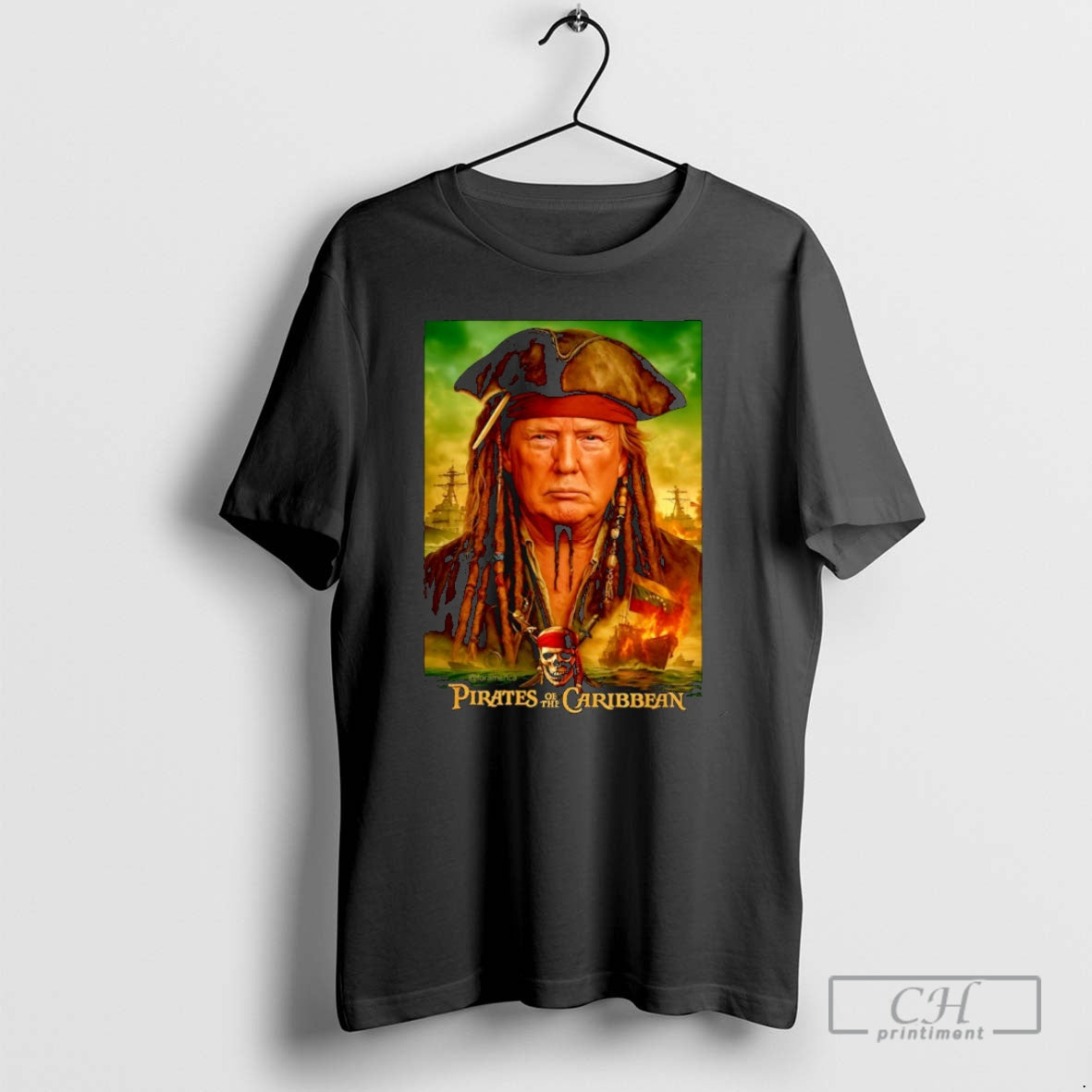 Premium Trump Pirates Of The Caribbean Christmas Shirt Sweater