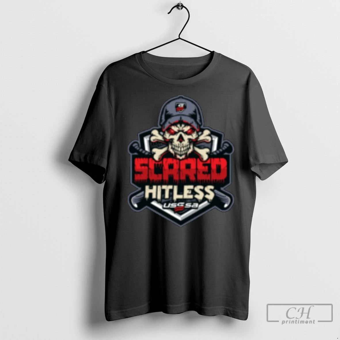 Premium Usssa Scared Hitless A Only Usssa Jason Rings Oct 25 26 2025 Long Sleve