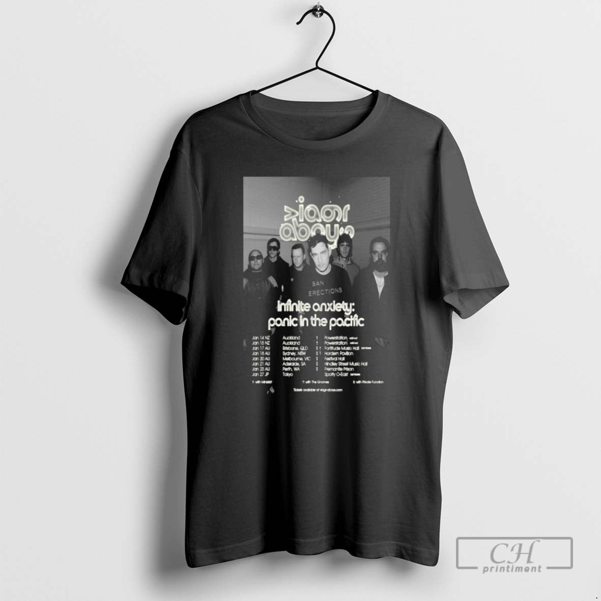 Premium Viagra Boys Infinite Anxiety Panic In The Pacific Tour Jan 2026 Shirt Sweater
