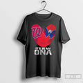 Washington Sports Nationals X Capitals My Dna Fingerprint Heart