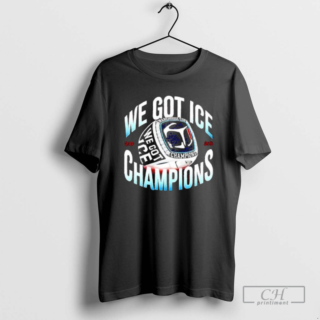 Premium We Got Ice Warehouse Cup Champions Victory Ring Shirt Sweater