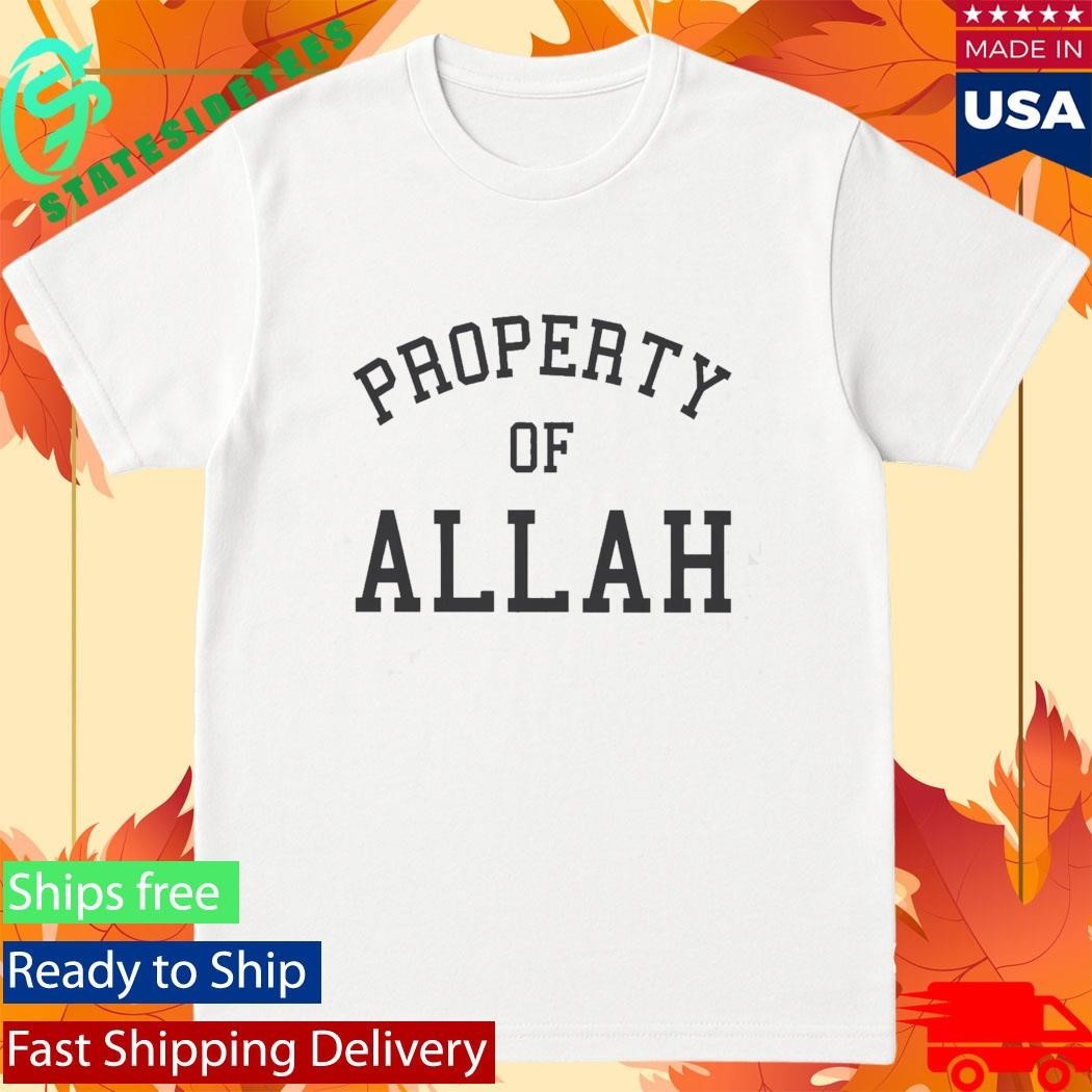 Property Of Allah Islamic Faith Shirt Unisex , , , Long Sleeve Tee