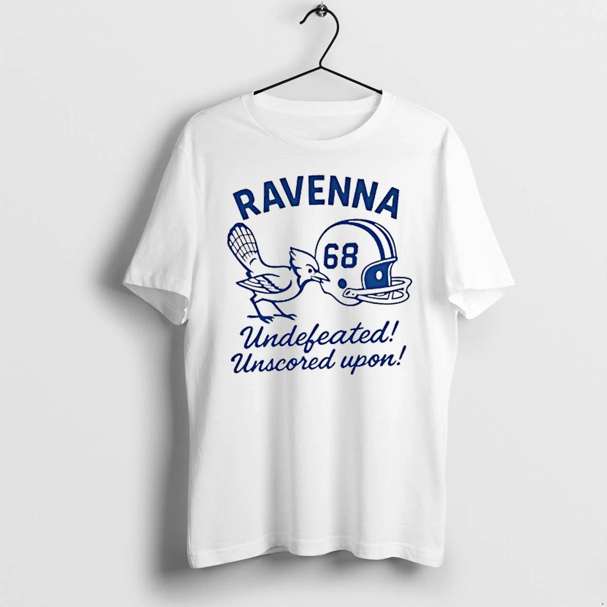 Ravenna Football Helmet Undefeated Unscored Upon 1968 Tshirts Sweater