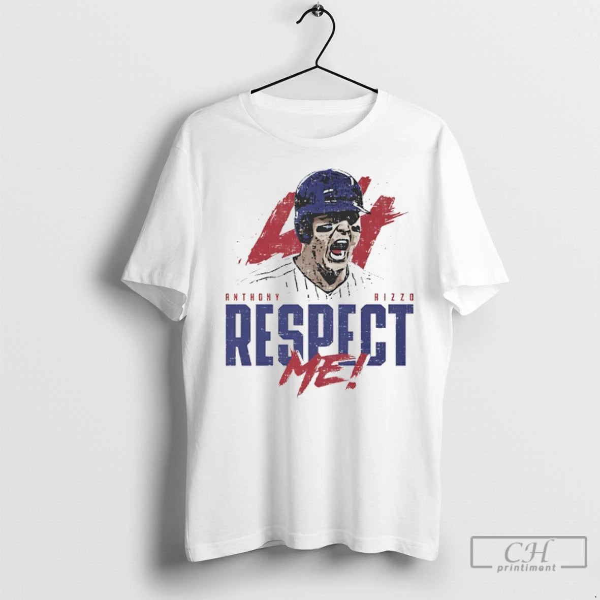 Respect Me Anthony Rizzo Chicago Cubs Baseball T Shirts