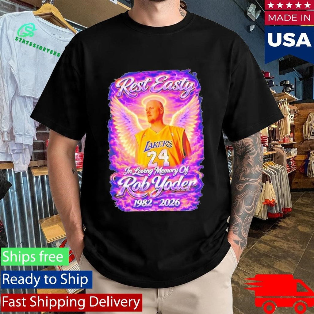 Rest Easty In Loving Memory Of Rob Yoder 1982 2026 Shrit Unisex , , , Long Sleeve Tee