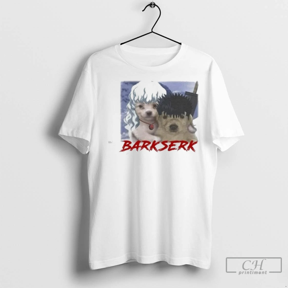 Retro Anime Barkserk Ladies T Shirts