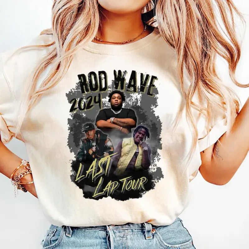 Rod Wave Rod Wave Shirt Moneybagg Yo Last Lap Tour Concert Shirt Rod Wave Downloadable