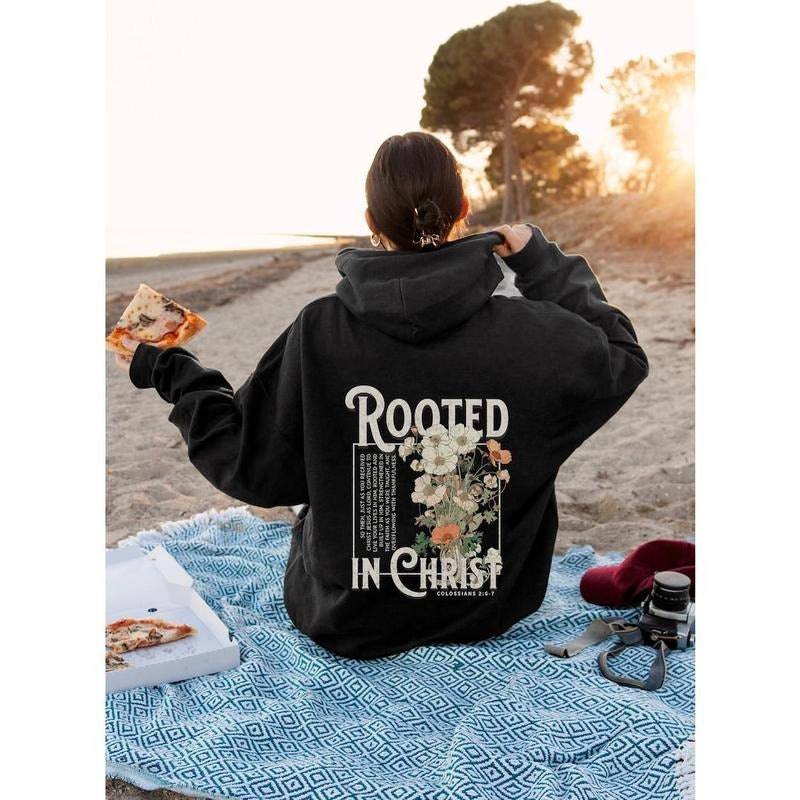 Rooted Christ Christian Spiritual Faith Based Shirt Christian Christian Streetwear