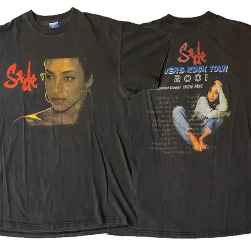 Sade Love Tour Vtg 90s Sade Album Concert Underwear Menswear Streetwear Tropical Bestie