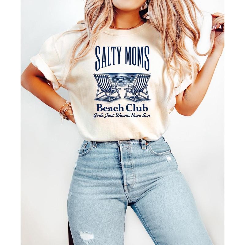 Salty Moms Beach Club Embrace Coastal Chill Ocean Inspired Relaxed Beach Days