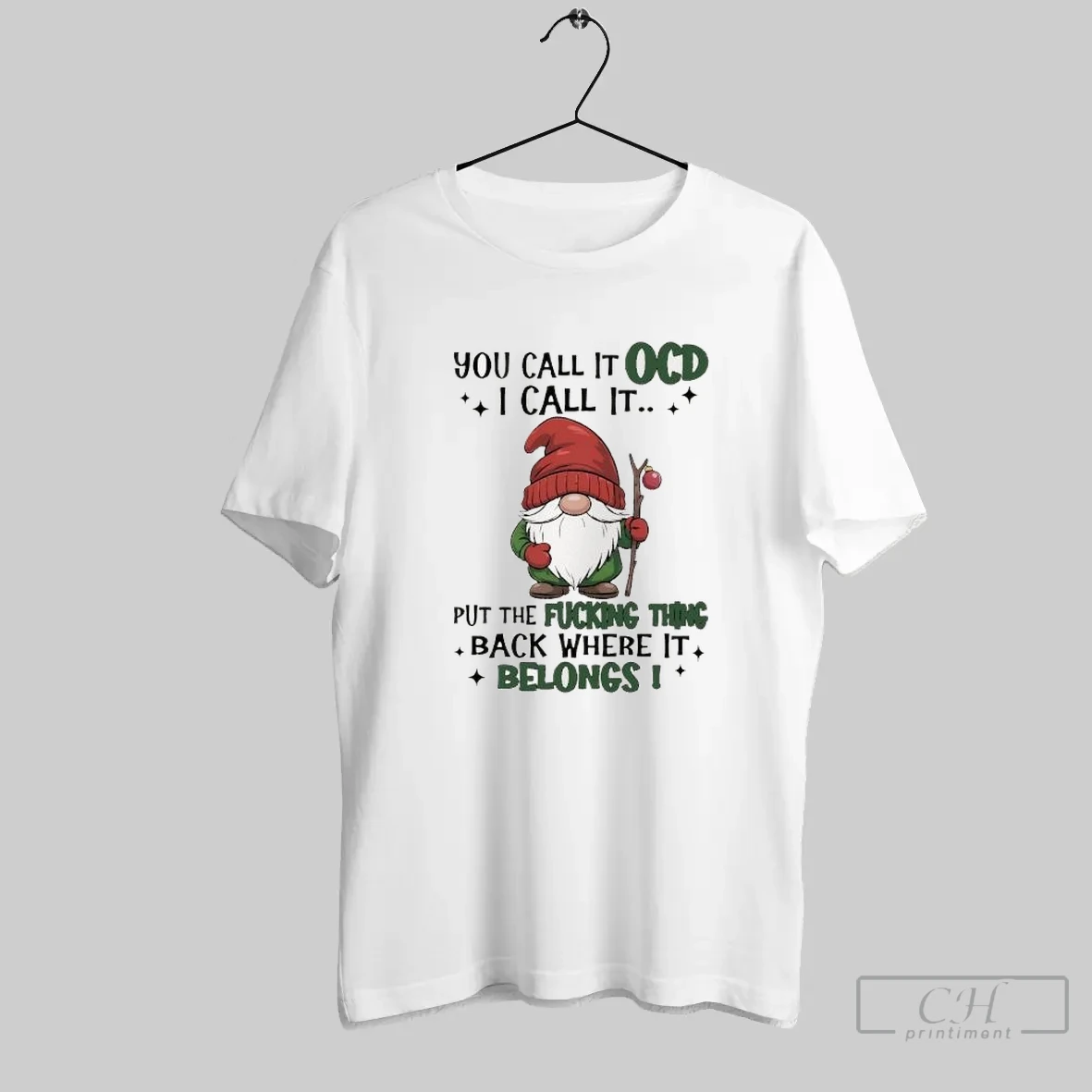 Satan Claus You Call It Ocd I Call It Put The Fucking Thing Back Where