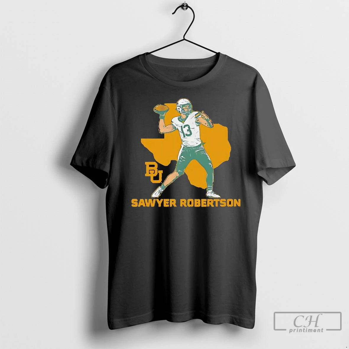 Sawyer Robertson Star State Baylor Bears T Shirts