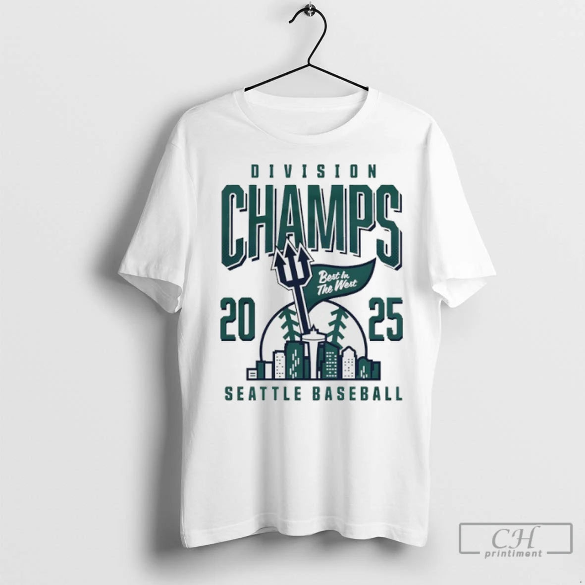 Seattle Baseball Best In The West 2025 Division Champions T Shirts
