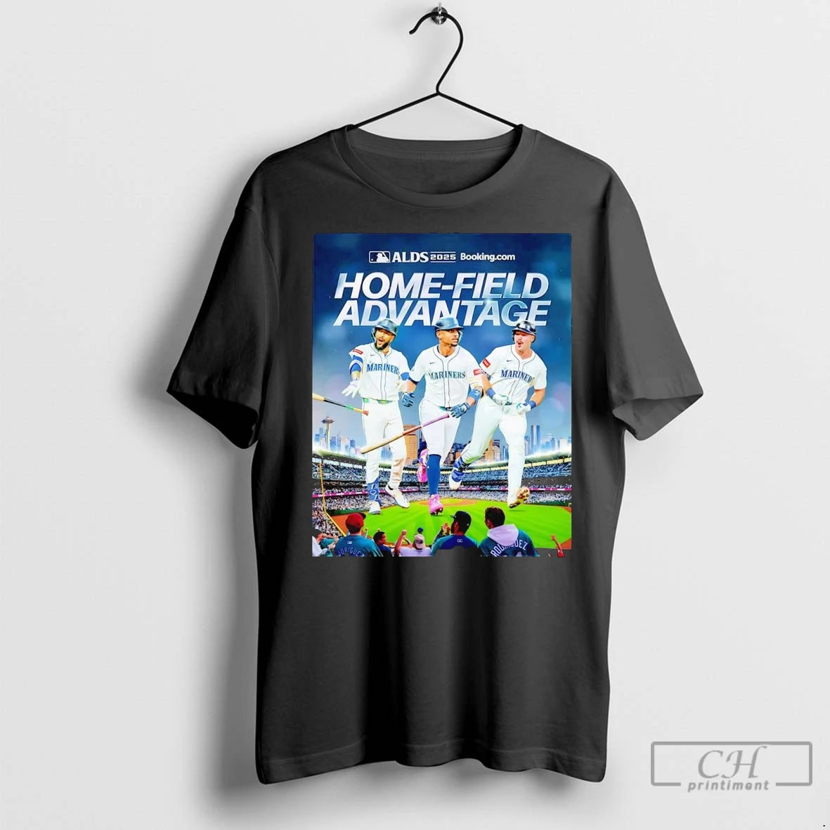 Seattle Mariners 2025 Alds Home Field Advantage T Shirts