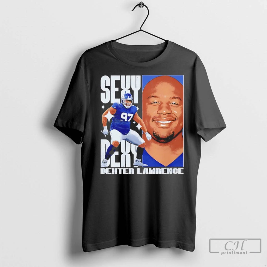 Sexy Dexy Dexter Lawrence New York Giant T Shirts