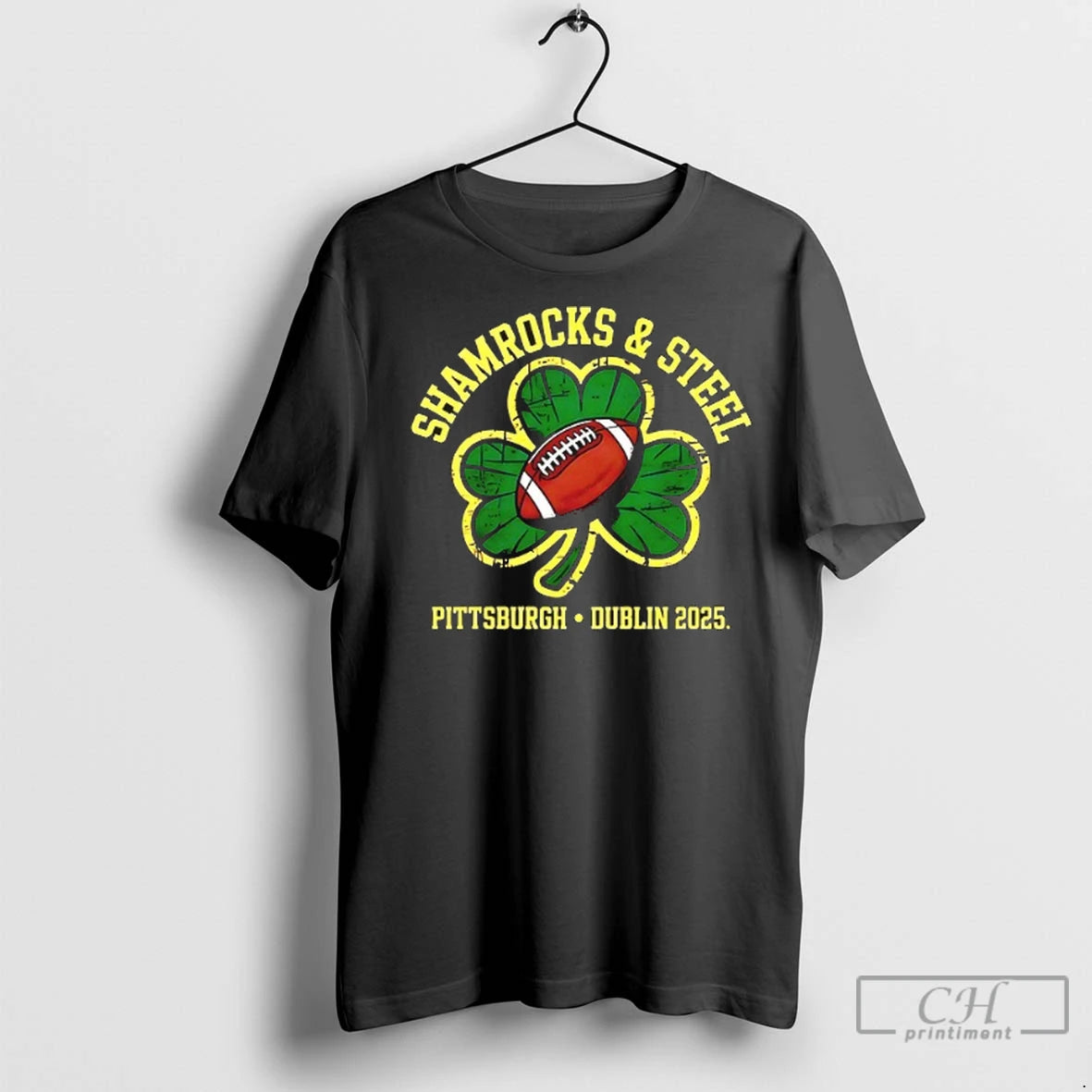 Shamrocks Steel Pittsburgh Dublin 2025 T Shirts