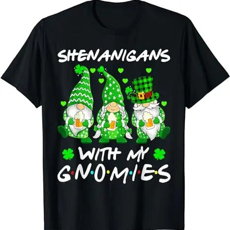 Shenanigans My Gnomies Shamrock Happy St Patricks Day Hodie