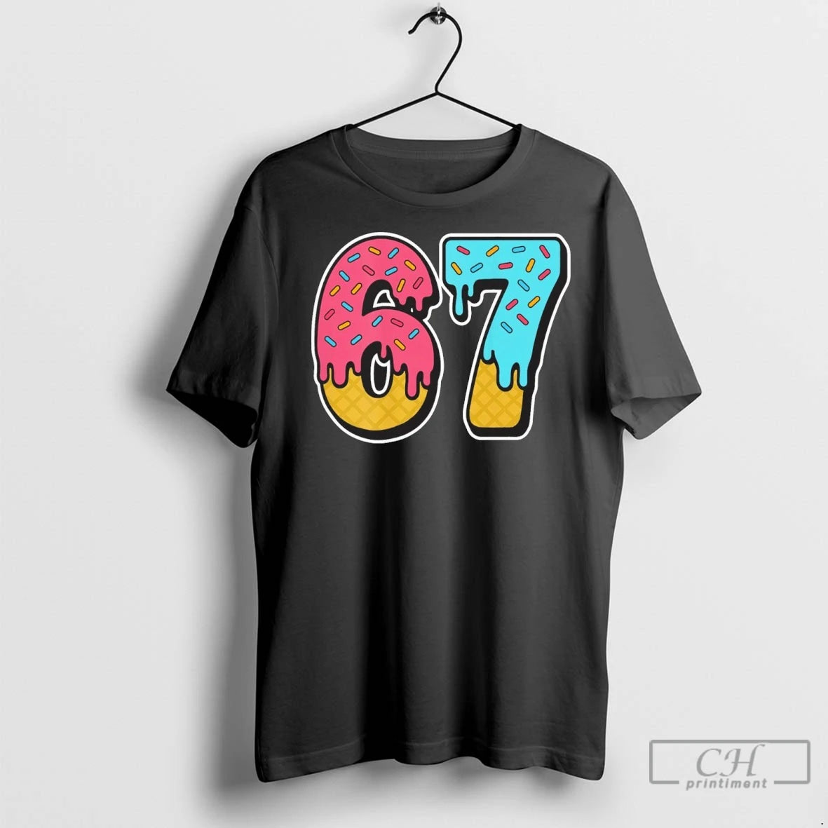 Six Seven 67 Ice Cream T Shirts